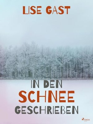 cover image of In den Schnee geschrieben